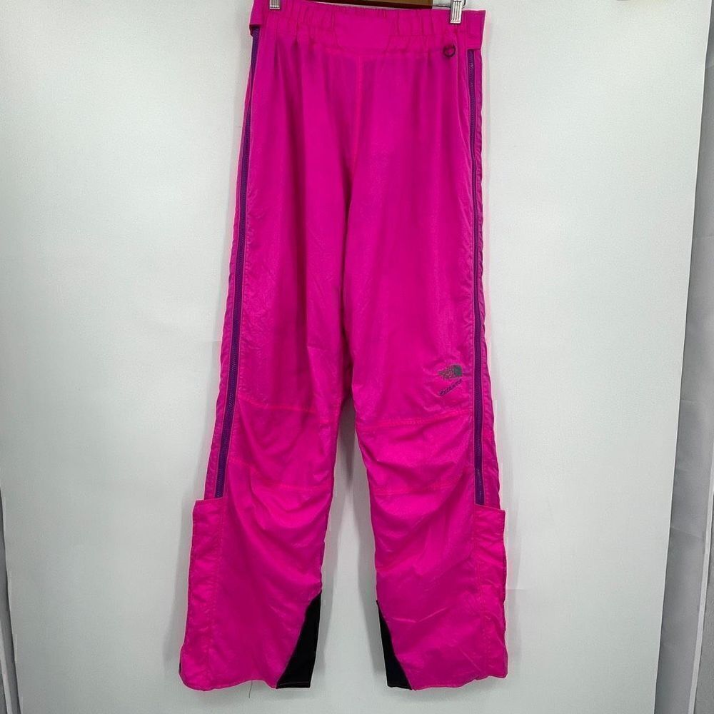 The North Face Extreme Pink Gore-Tex Zip Ski Snowboard Pants Size 12
